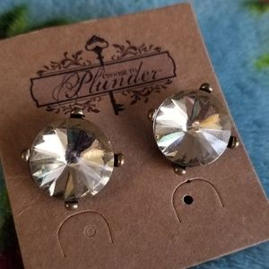 Studded earrings